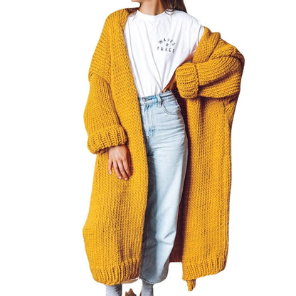 Maren | Women's Chunky Knit Open Front Cardigan