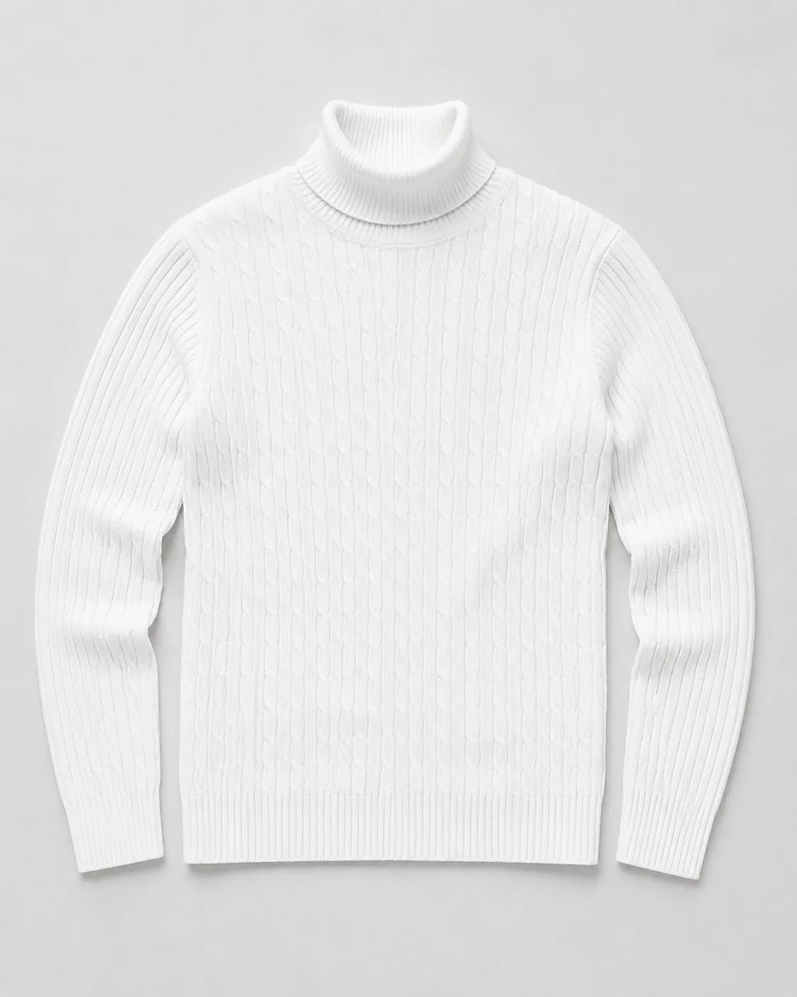 Lars | Men's Slim Fit Turtleneck Knit Sweater