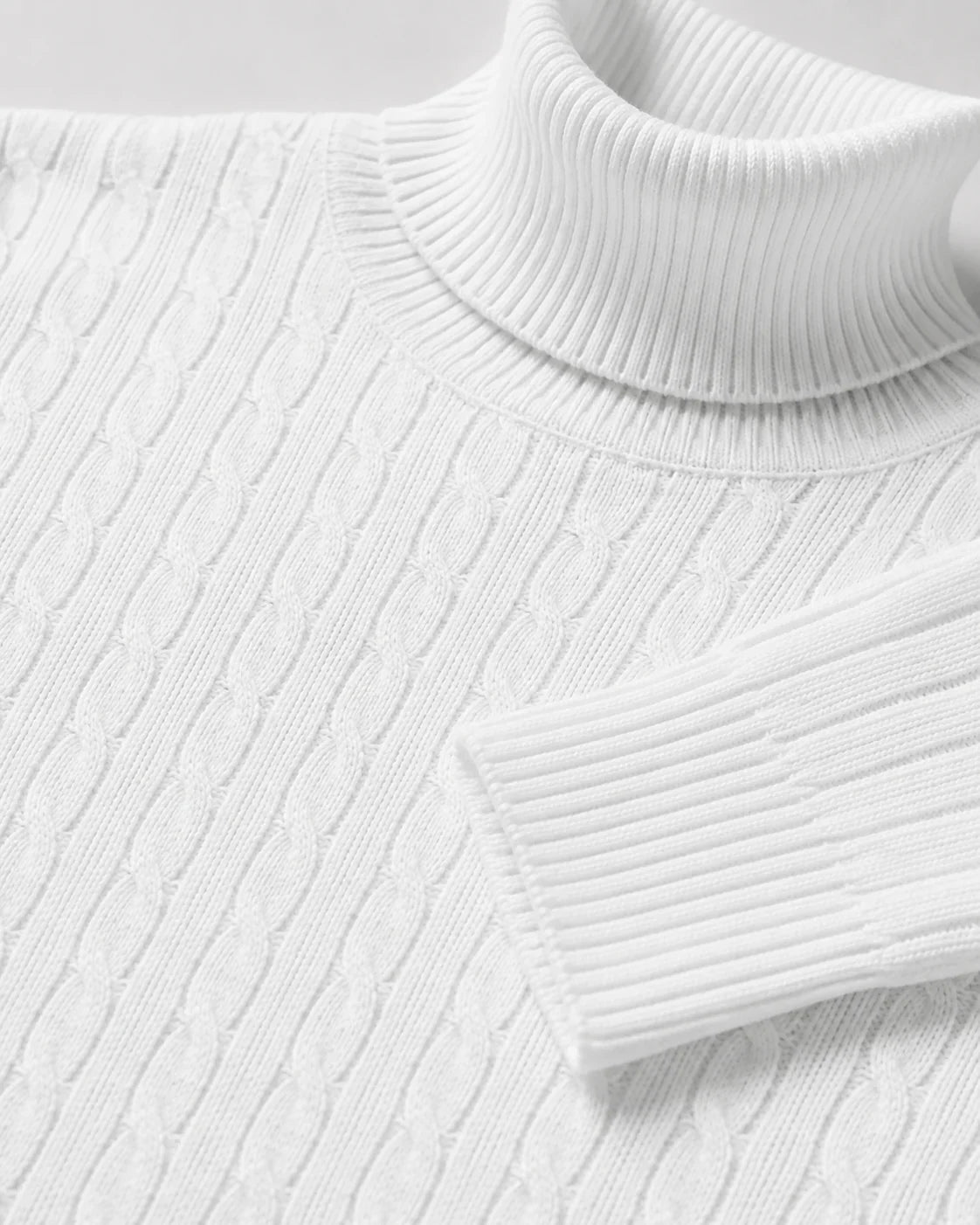 Lars | Men's Slim Fit Turtleneck Knit Sweater