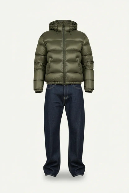 Bram | Men's Quilted Sherpa Lined Winter Jacket
