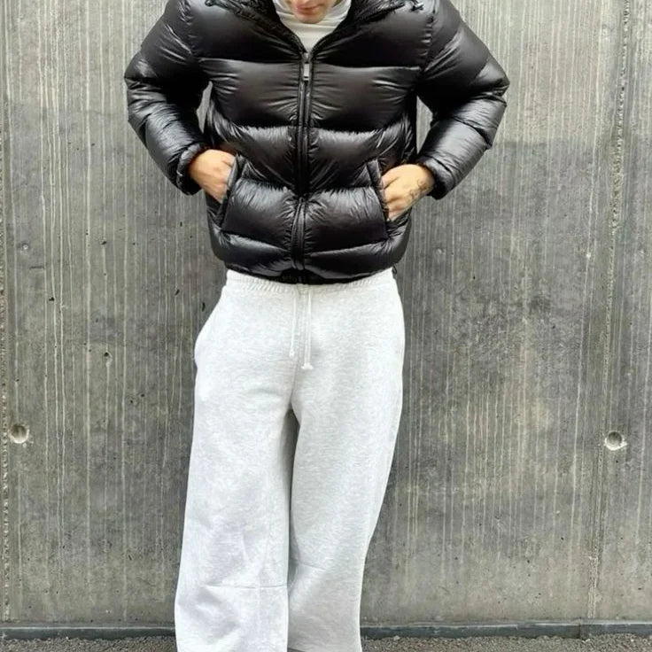 Bram | Men's Quilted Sherpa Lined Winter Jacket
