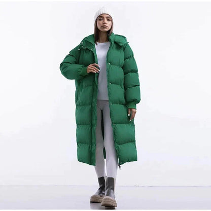 Freya | Women's Long Warm Puffer Winter Coat