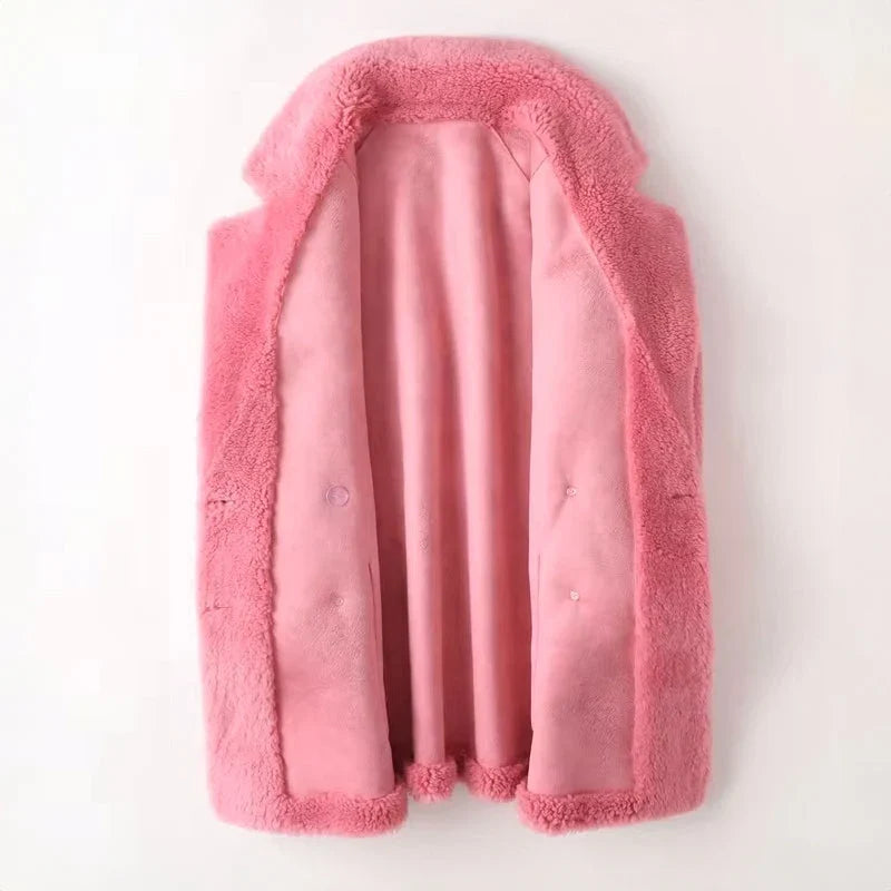Sasha | Women's Oversized Shearling Winter Coat