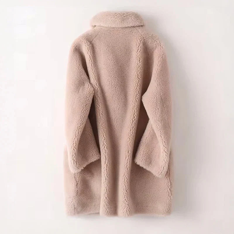 Sasha | Women's Oversized Shearling Winter Coat