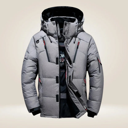 Rhys | Men's Hooded Quilted Winter Puffer Jacket