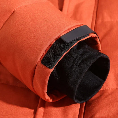 Rhys | Men's Hooded Quilted Winter Puffer Jacket