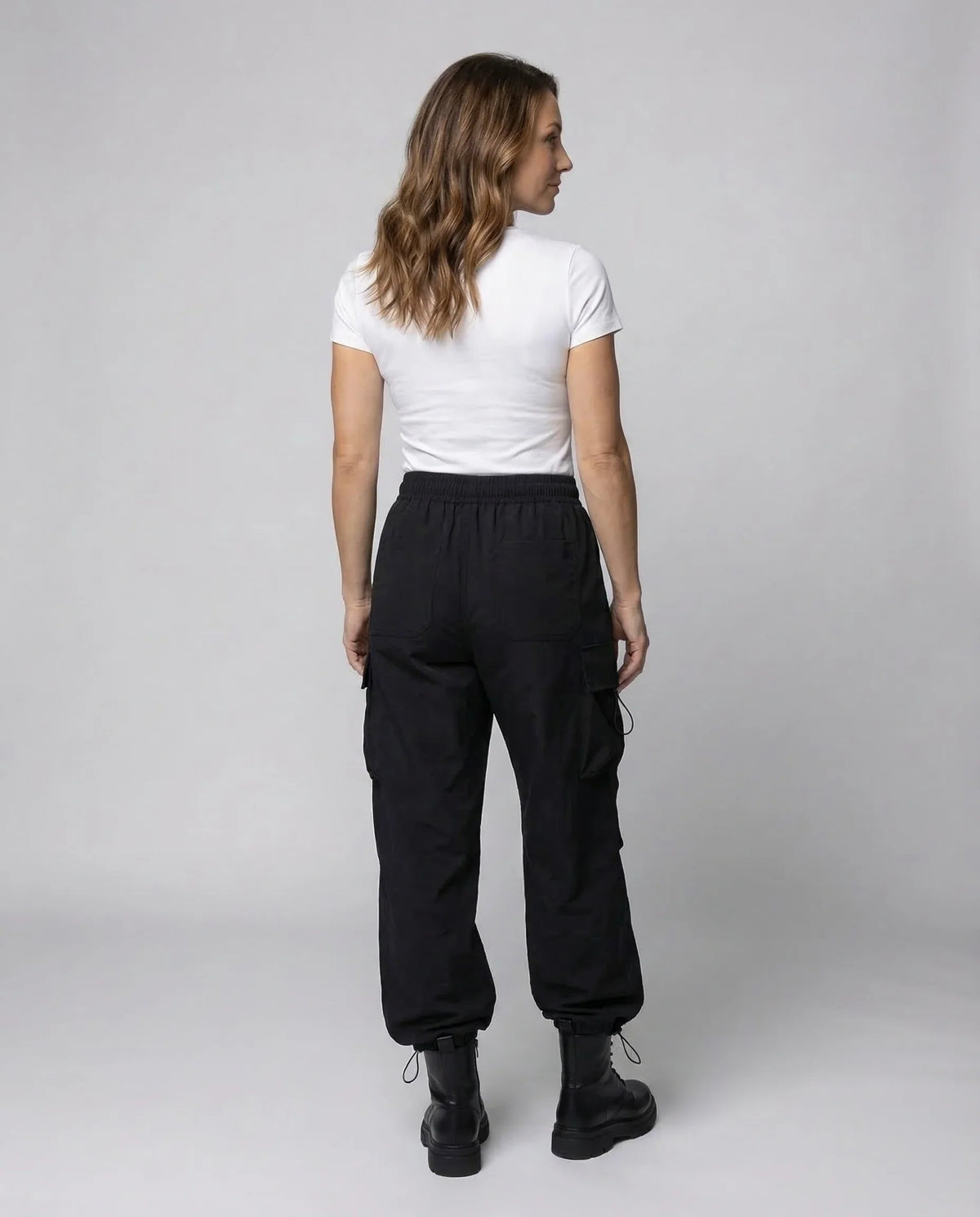 Tessa | Women's Oversized Drawstring Cargo Pants